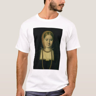 Portret van een vrouw, mogelijk Catherine van Arag T-shirt