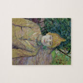 Portret van een vrouw, mogelijk de Franse danseres Legpuzzel (Horizontaal)