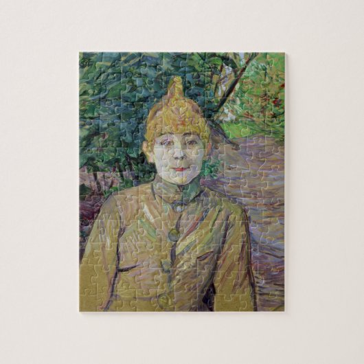Portret van een vrouw, mogelijk de Franse danseres Legpuzzel (Verticaal)