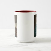 Portret van een vrouw mok (Midden)