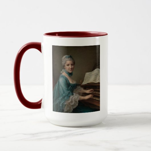 Portret van een vrouw mok (Links)