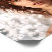 portret van een vrouw poster (Hoek)
