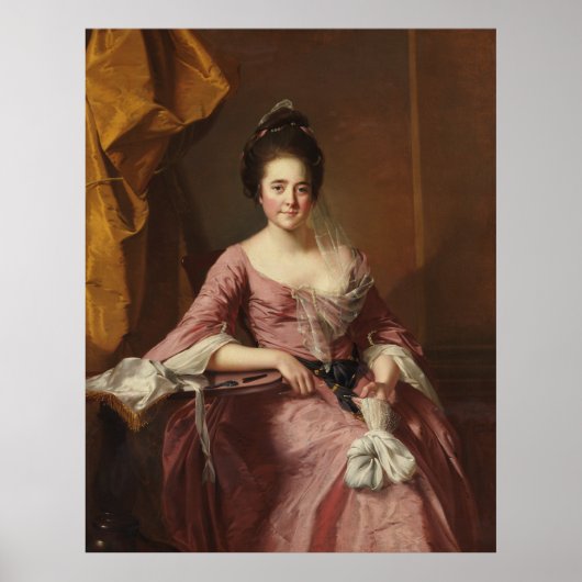 Portret van een vrouw poster (Voorkant)