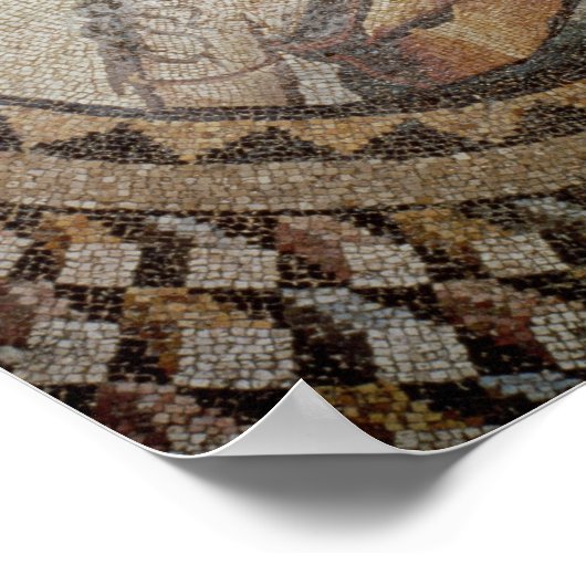 Portret van een vrouw poster (Hoek)