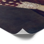 Portret van een vrouw poster (Hoek)