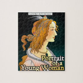 Portret van een Vrouw Puzzel