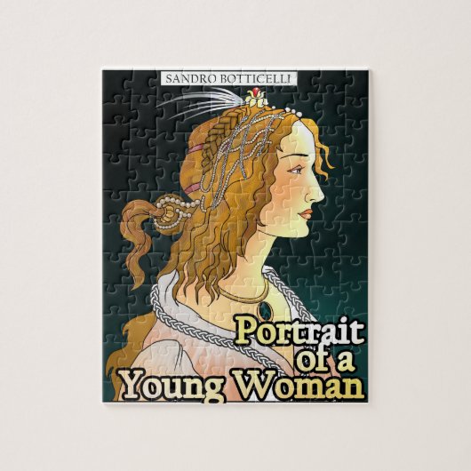 Portret van een Vrouw Puzzel (Verticaal)