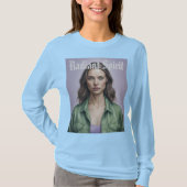 Portret van een vrouw Radiant Spirit T-shirt (Voorkant)