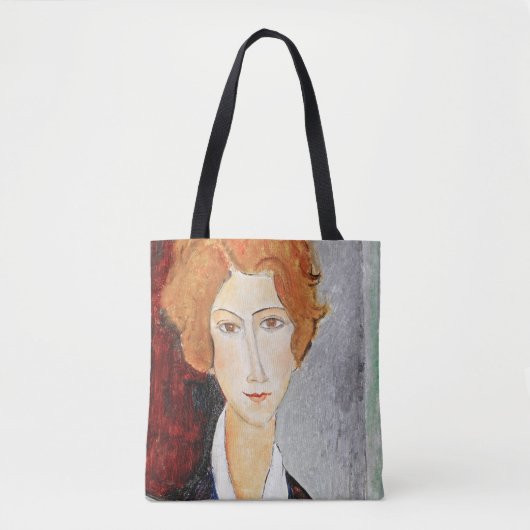 Portret van een vrouw tote bag (Voorkant)