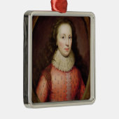 Portret van een vrouw, traditioneel geïdentificeer metalen ornament (Rechts)