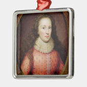 Portret van een vrouw, traditioneel geïdentificeer metalen ornament (Links)