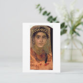 Portret van een vrouw uit Fayum, Romano-Egyptenaar Briefkaart (Staand voorkant)