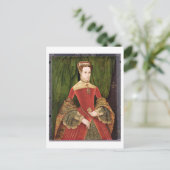 Portret van een vrouw van 16 jaar oud, eerder geïd briefkaart (Staand voorkant)