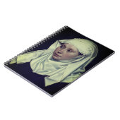 Portret van een vrouw - van Robert Campin (c. 1435 Notitieboek (Linkerzijde)