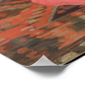 portret van een vrouw van Thomas Anshutz Pos Poster (Hoek)