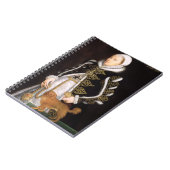 Portret van een vrouw, waarschijnlijk Catherine Ca Notitieboek (Linkerzijde)