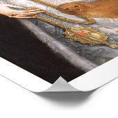 Portret van een vrouw, waarschijnlijk Catherine Ca Poster (Hoek)