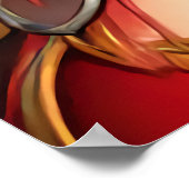 Portret van een vrouwelijke menselijke elf hybride poster (Hoek)