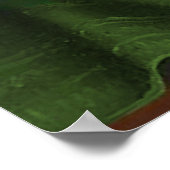  portret van een witte hond poster (Hoek)