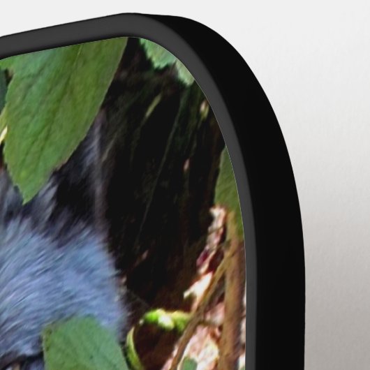 Portret van een Wolf Pickleball Paddle (Links Detail)