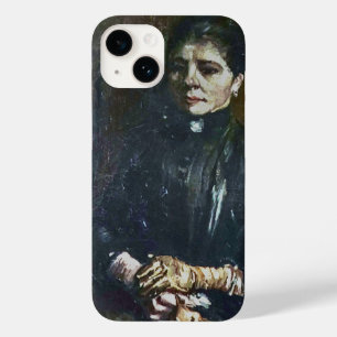Portret van een zittende vrouw Van Gogh Schilderij Case-Mate iPhone 14 Hoesje