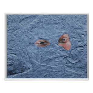Portret van een zwarte vrouw perfect poster