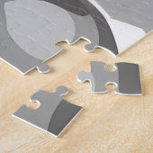 Portret van een zwarte vrouwen legpuzzel (Zijkant)