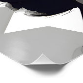 Portret van een zwarte vrouwen perfect poster (Hoek)