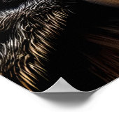 Portret van een Zweedse wandelwagen | AI Art Poste Poster (Hoek)