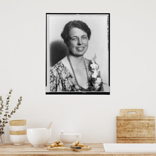 Portret van Eleanor Roosevelt Poster (Keuken)
