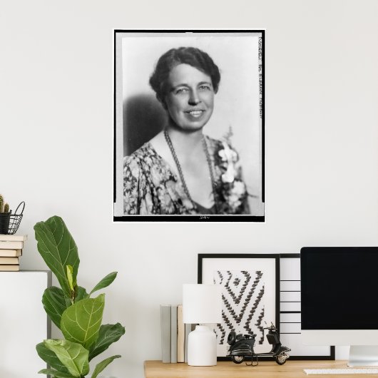 Portret van Eleanor Roosevelt Poster (Thuiskantoor)