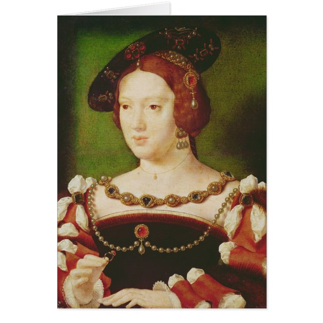 Portret van Eleanor van Hapsbourg (Voorkant)