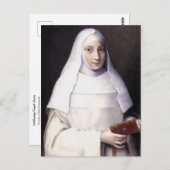 Portret van Elena Anguissola, Sofonisba Anguissola Briefkaart (Voorkant / Achterkant)