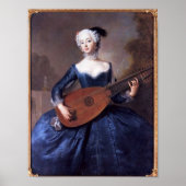 Portret van Eleonore Louise Albertine Poster (Voorkant)