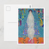 Portret van Elisabeth Lederer, Gustav Klimt Briefkaart (Voorkant / Achterkant)