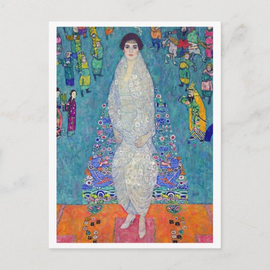 Portret van Elisabeth Lederer, Gustav Klimt Briefkaart (Voorkant)