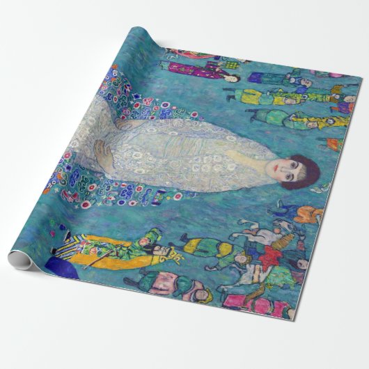 Portret van Elisabeth Lederer, Gustav Klimt Cadeaupapier (Uitgerold)