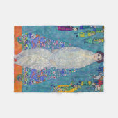 Portret van Elisabeth Lederer, Gustav Klimt Fleece Deken (Voorkant (Horizontaal))