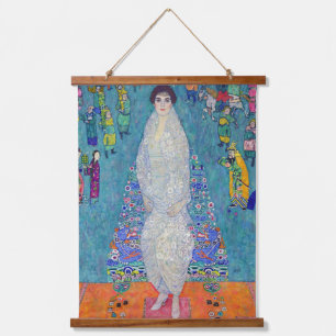 Portret van Elisabeth Lederer, Gustav Klimt Hangend Wandkleed