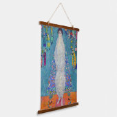 Portret van Elisabeth Lederer, Gustav Klimt Hangend Wandkleed (Gebogen)