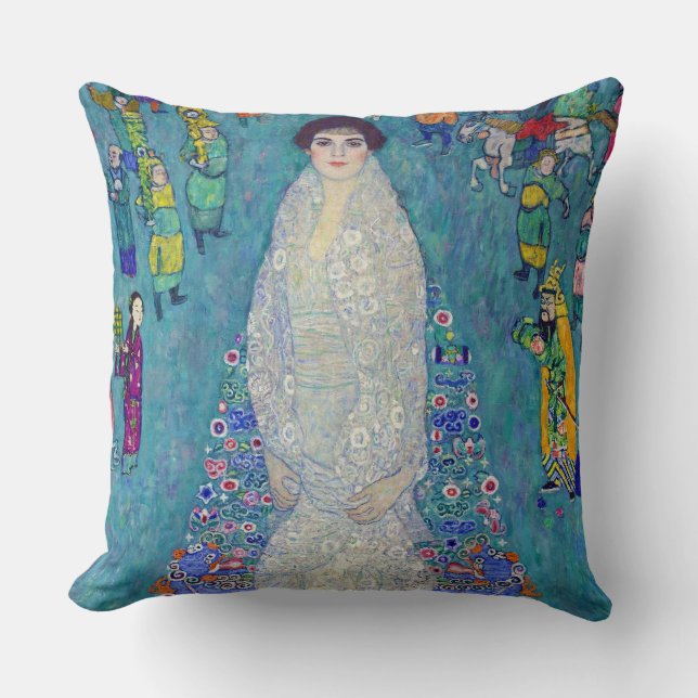 Portret van Elisabeth Lederer, Gustav Klimt Kussen (Voorkant)