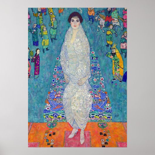 Portret van Elisabeth Lederer, Gustav Klimt Poster (Voorkant)