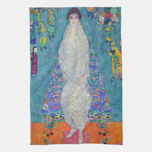 Portret van Elisabeth Lederer, Gustav Klimt Theedoek