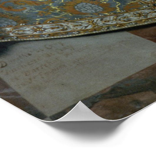 Portret van Elisabeth van Frankrijk 1615 Poster (Hoek)