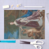 Portret van Elizabeth-Charlotte de Baviere Tissuepapier (Craft)