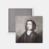 Portret van Elizabeth Cromwell Magneet (Voorkant / Achterkant)
