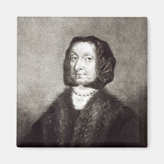 Portret van Elizabeth Cromwell Magneet (Voorkant)