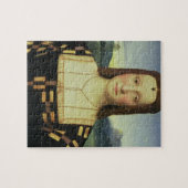 Portret van Elizabeth Gonzaga, c.1504 (olie op rui Legpuzzel (Horizontaal)