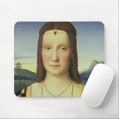 Portret van Elizabeth Gonzaga, c.1504 (olie op rui Muismat (Met muis)