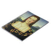 Portret van Elizabeth Gonzaga, c.1504 (olie op rui Notitieboek (Linkerzijde)